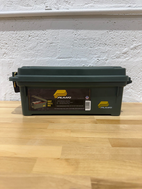 Plano 121202 Tool Box, Plastic, Green, 13-1/2 In W X 5-1/2 In D X 5-1/2 In H
