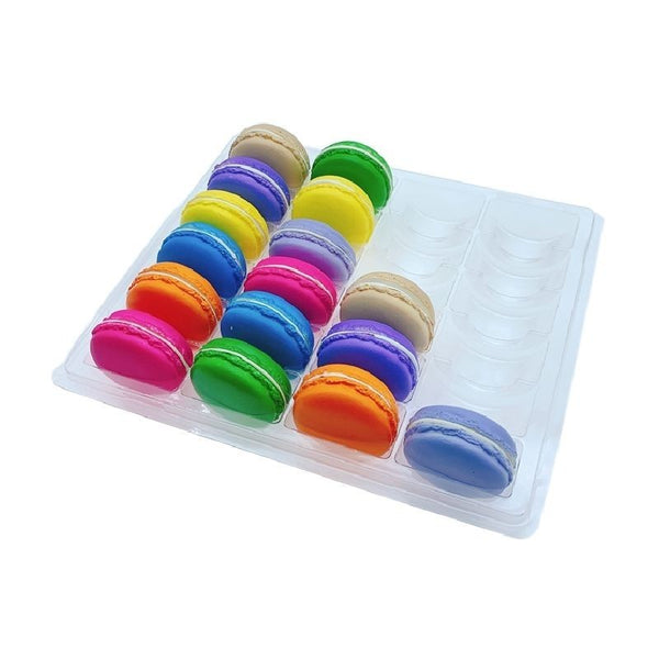 Clear Macaron Blister Box for 24 Macarons - Pack of 168pcs