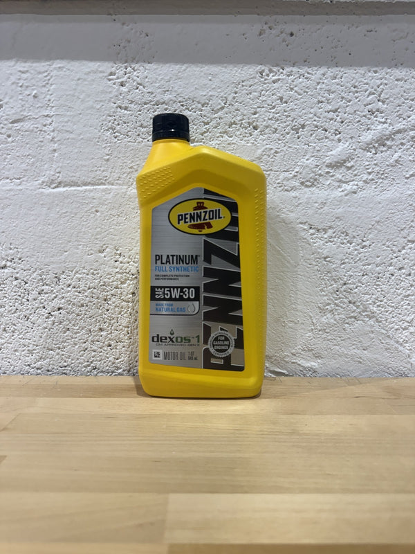 Pennzoil Gold Protects Against Frictional Wear Synthetic Blend Motor Oil 5W-30,
