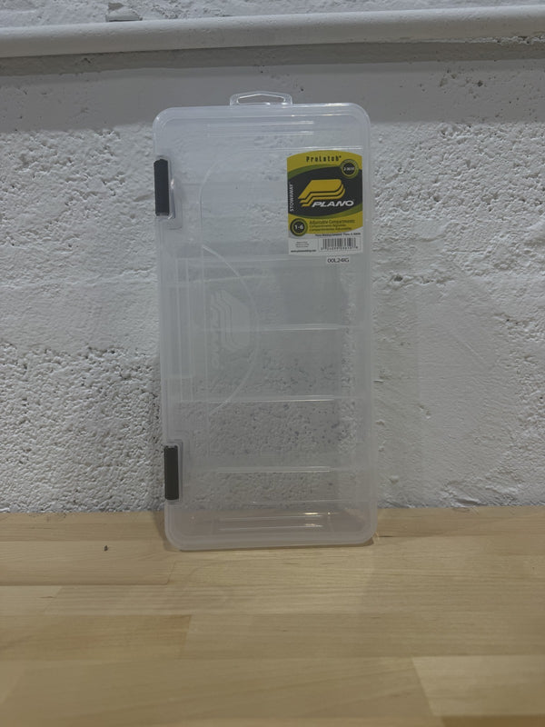 Plano 2-3601-00 Thin Stowaway with Adjustable Dividers, Clear, One Size 2360100
