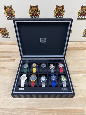 Tag Heuer x Kith Formula 1 Collectors Set NEW/WITH TAGS/ NEVER WORN