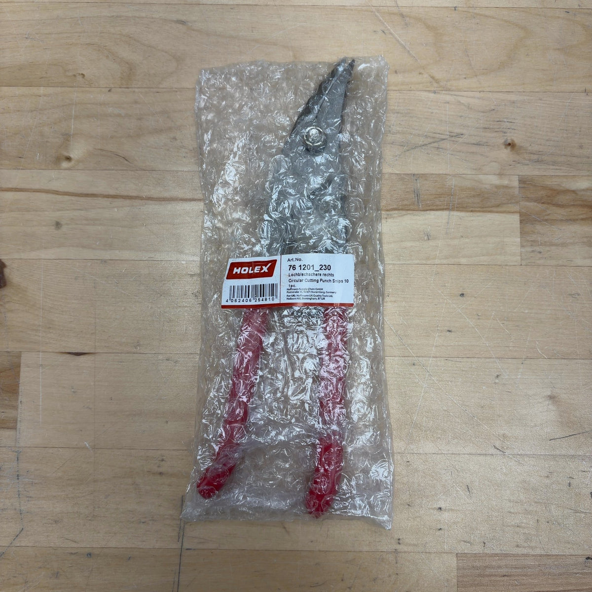 Hole Snips for Curved Cutting - Model 761201 230