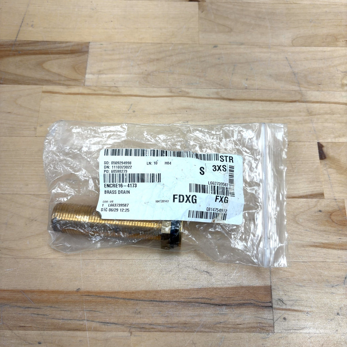 E16-4173 Genuine OEM Brass Drain