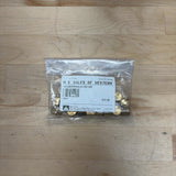 1/4" Brass Valve Cap, 20PK - BFC.1-4.10