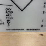 Warning Sign 10 x 14 in Fiberglass Rectangle English 78788