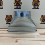 Galvanized 6" Round Transition DGT36