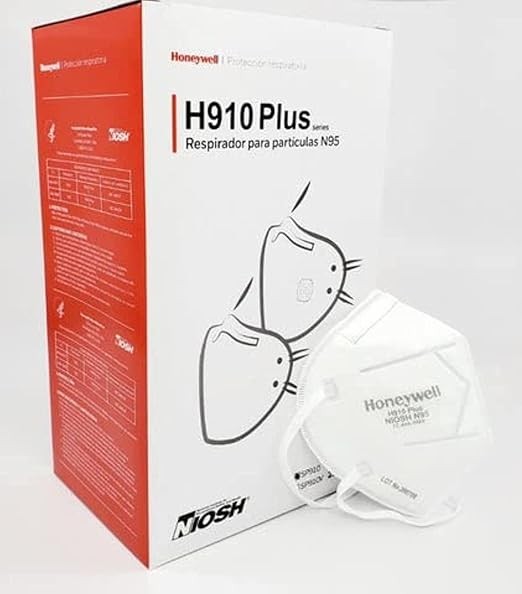 Honeywell H910Plus N95 Face Mask, Case of 600