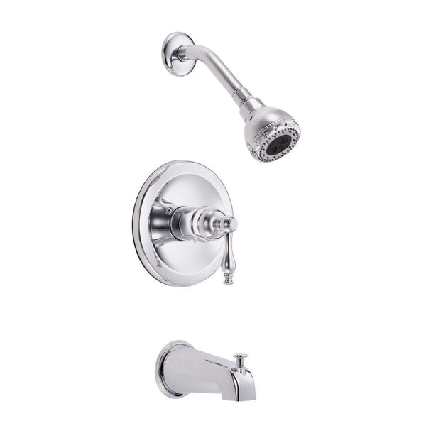 Danze D510155T Sheridan Collection Tub and Shower Faucet Trim Kit Chrome