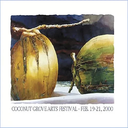 Coconut Grove Arts Festival 2000 Official Poster - CGAF - New Original