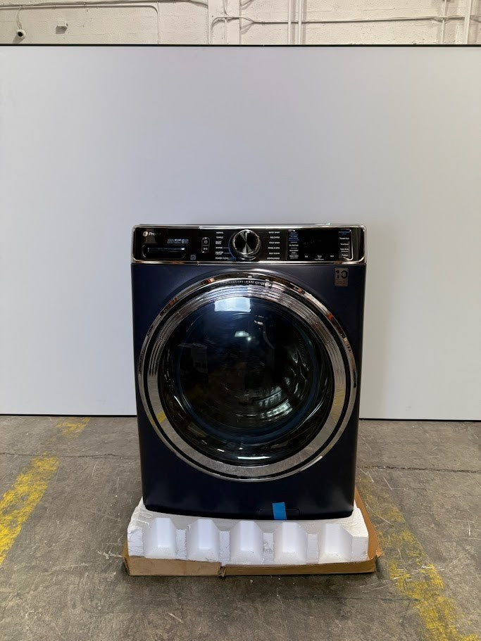 GE  Profile PFW870SPVRS 28 Inch Smart Front Load Washer 5.3 cu ft Capacity: Blue