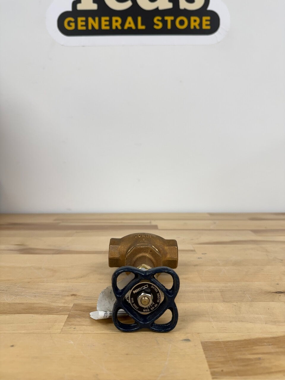 3/4" Nibco Bronze Integral Globe Valve NL2K008 Threaded