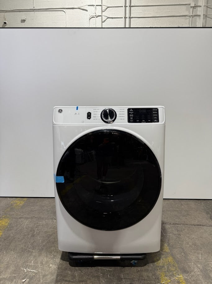GE GFD55ESSNWW 28" White 7.8 cu. ft. Front Load Electric Dryer
