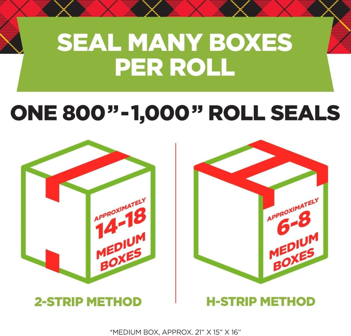 Sure Start Packaging Tape 1.88" x 900" 6-Pack DP-1000RF6