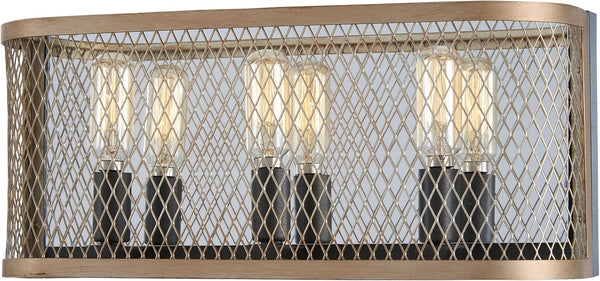 Minka Lavery 4683-107 Marsden Commons 3 Light 15-1/2"W Vanity Strip - Gold