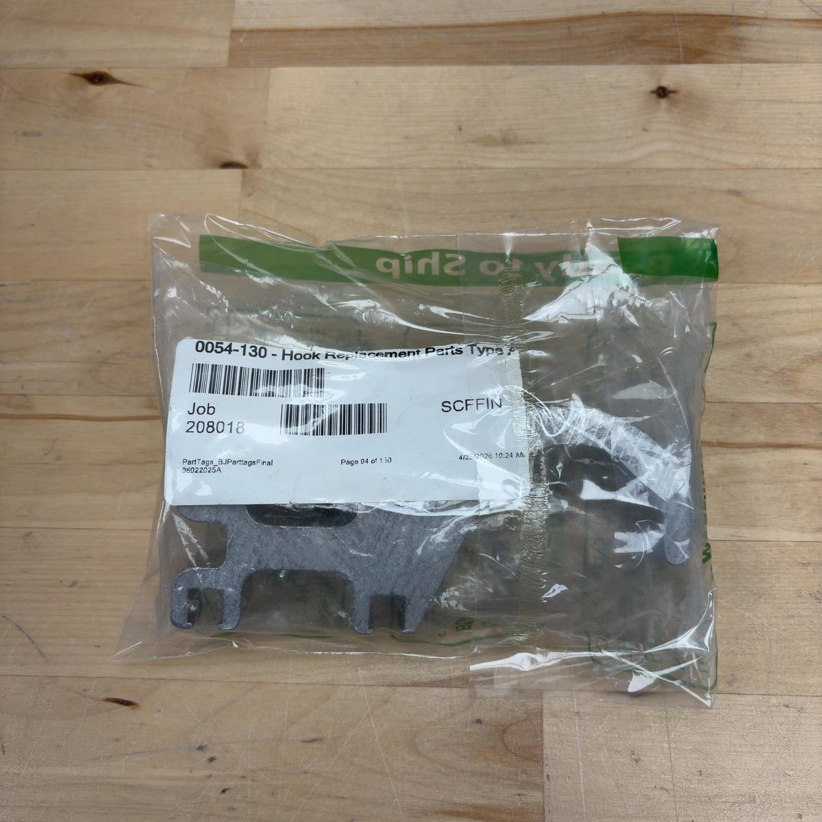 Hook Replacement - Aluminum Plywood Walkboard - A - 0054-130