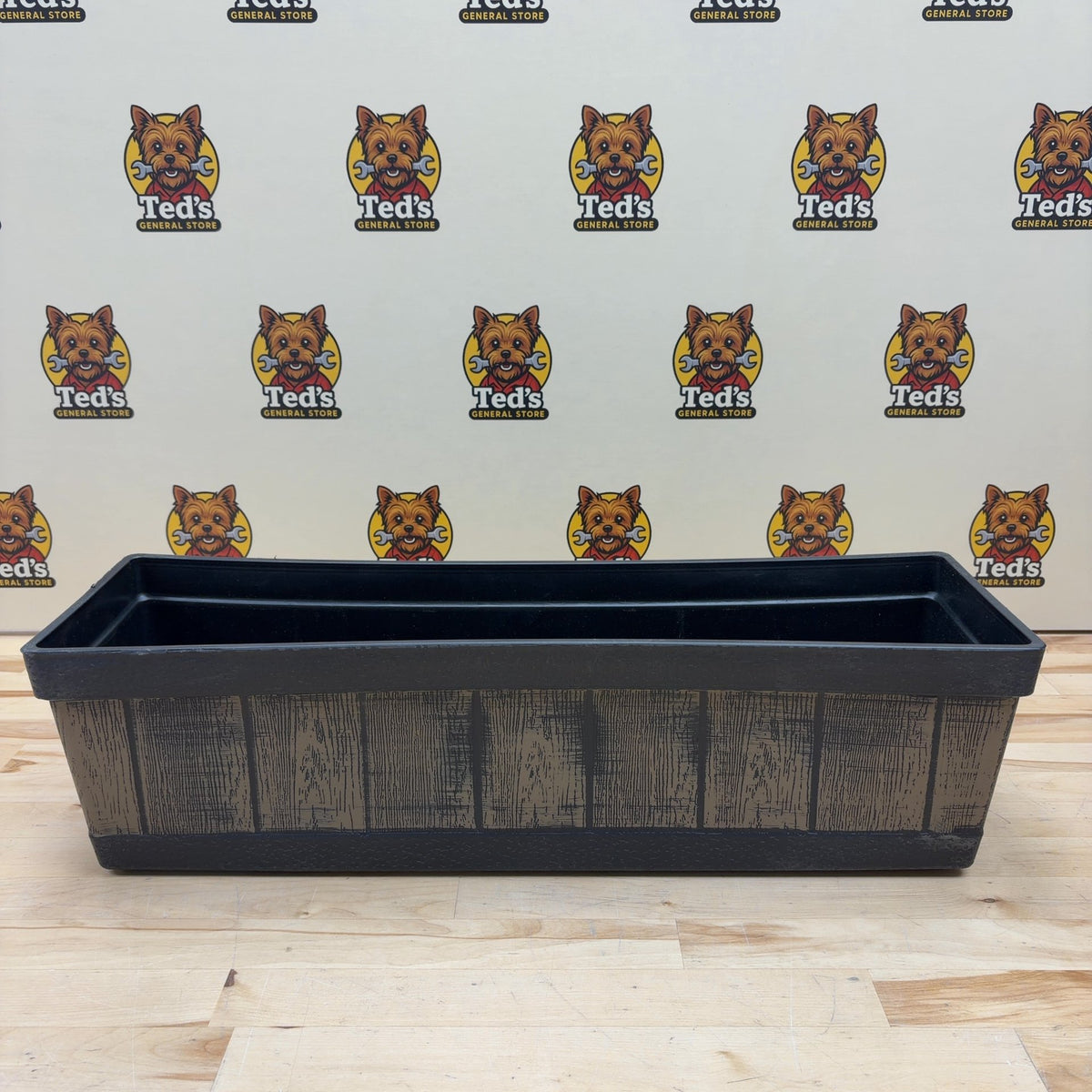 Outdoor Indoor Rectangle Trough Plastic Planter Box - QI004121.L