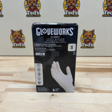Gloveworks TLF Disposable Latex Gloves Powder-Free Small 100 Pack - TLF42100