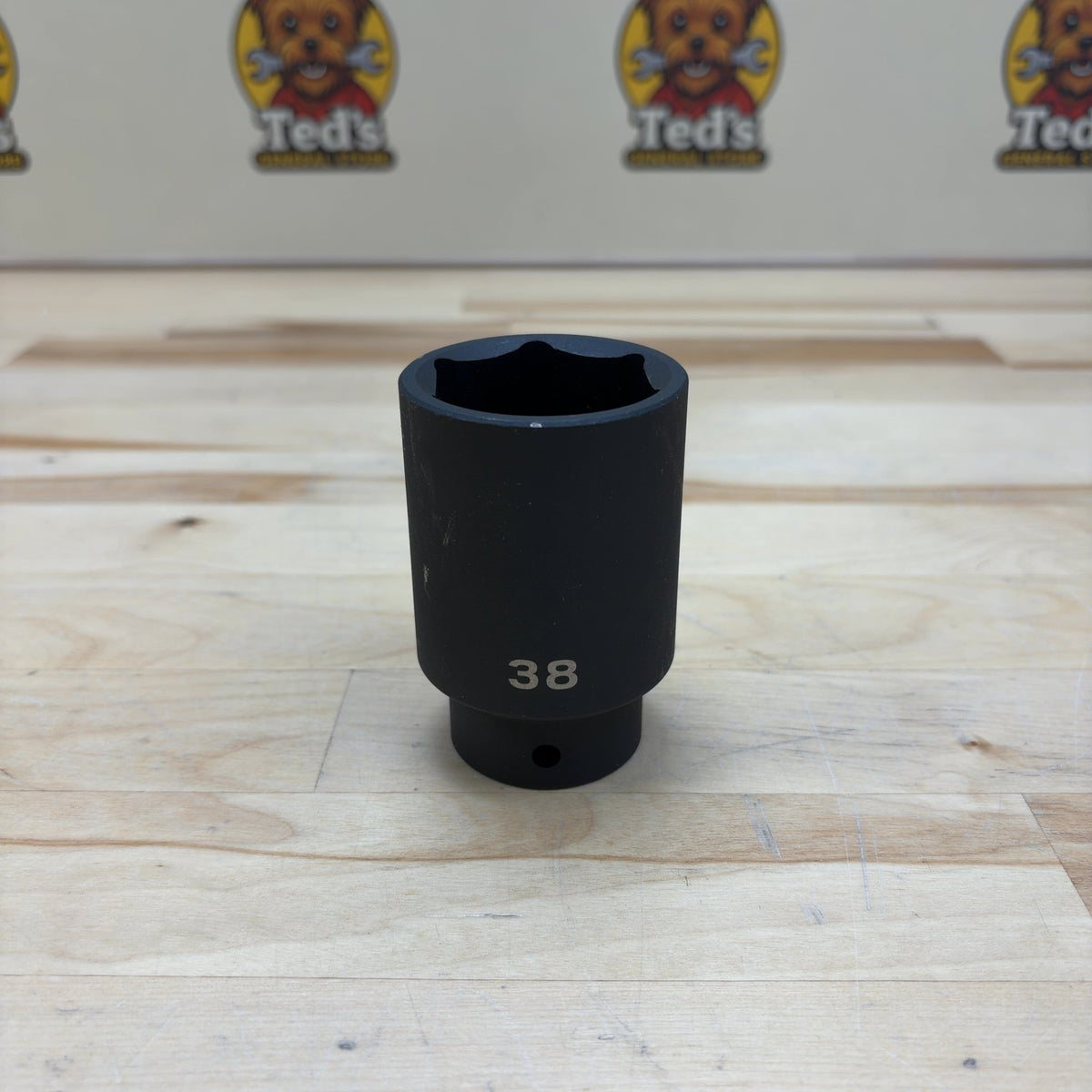 1/2 Inch Drive x 38 mm Deep 6-Point Impact Socket - SID23138