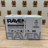 Raven Disposable Nitrile Gloves 7mil 2XL 10bx of 100 Black - 66520