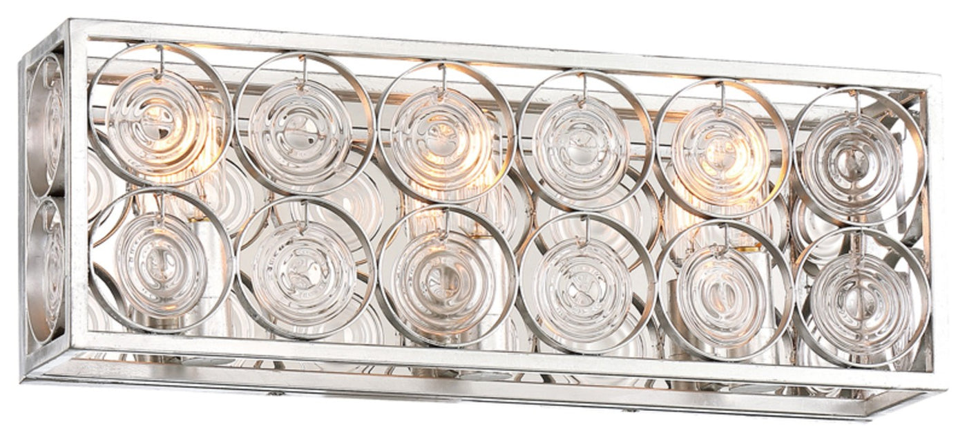 Minka Lavery 4663-598 Culture Chic 2 Light 18-3/4"W Bath Bar - Silver