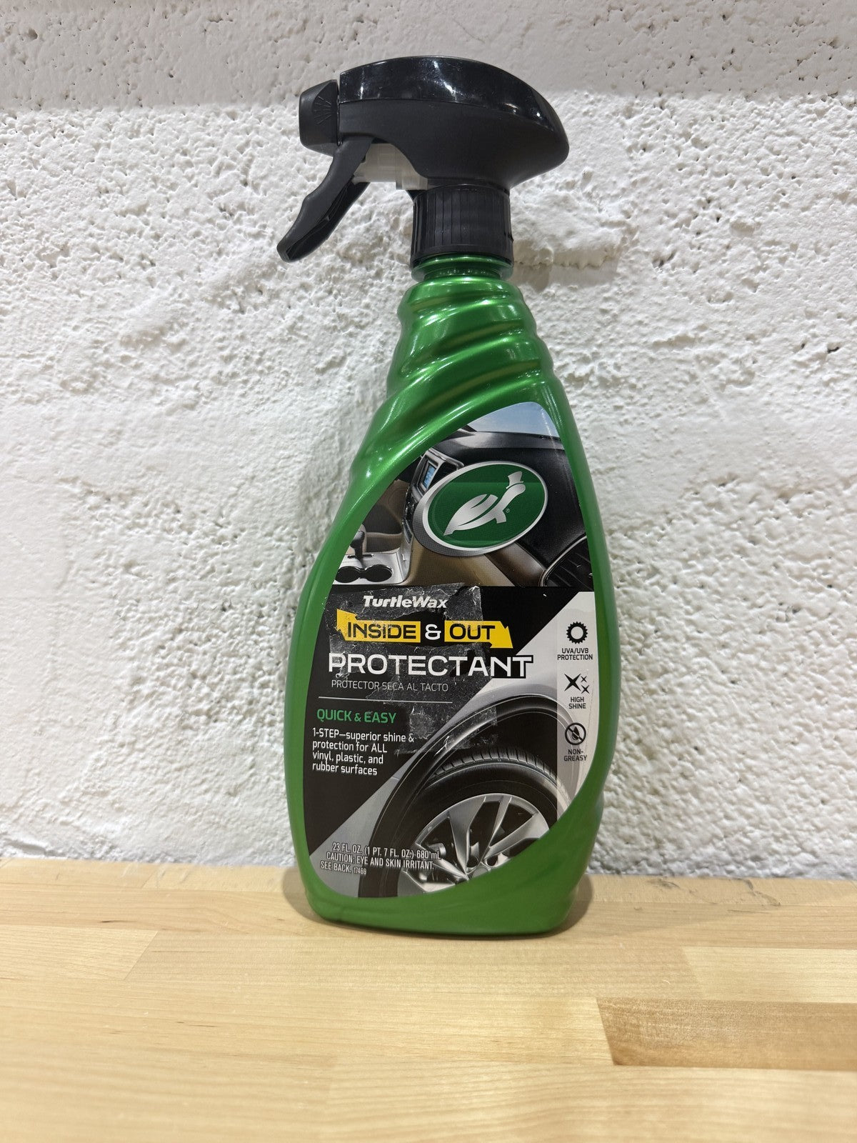 Turtle Wax 50655 Inside & Out Protectant, 23 fl oz, White