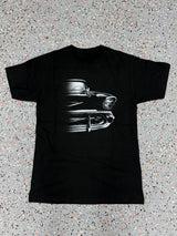 1957 Chevy Bel Air Front Half View Silhouette T-Shirt - M