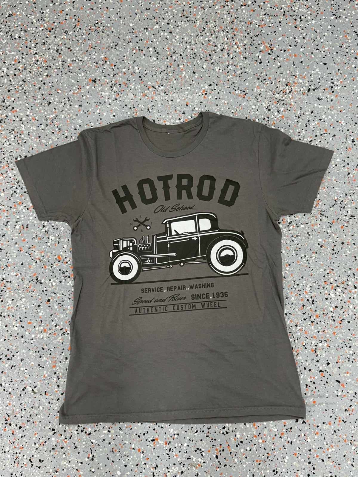 Hot Rod Old School Speed and Power T-Shirt - M