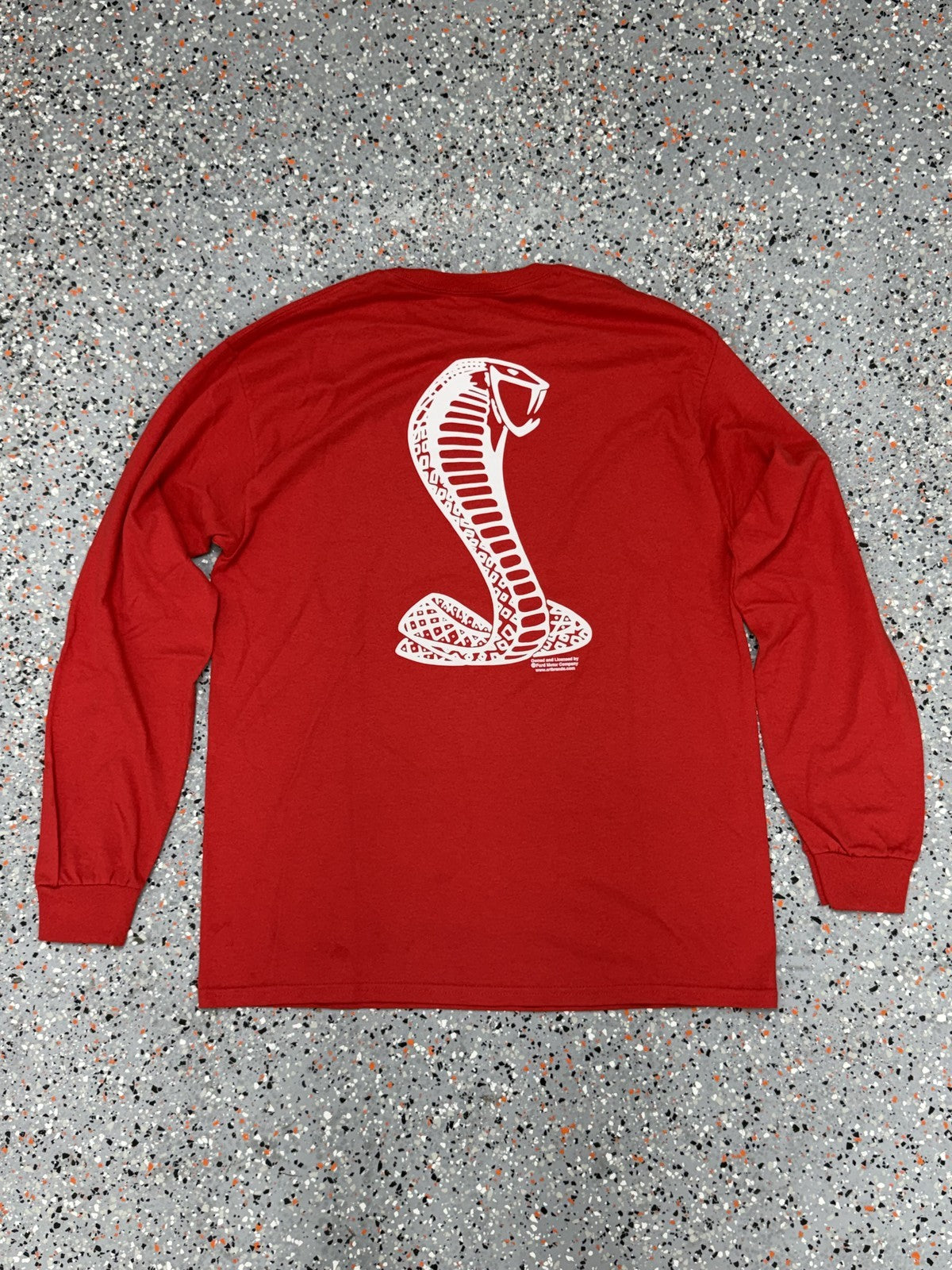 Blue Oval Logo Ford Long Sleeve Shirt Emblem GT ST Racing T-Shirt - M