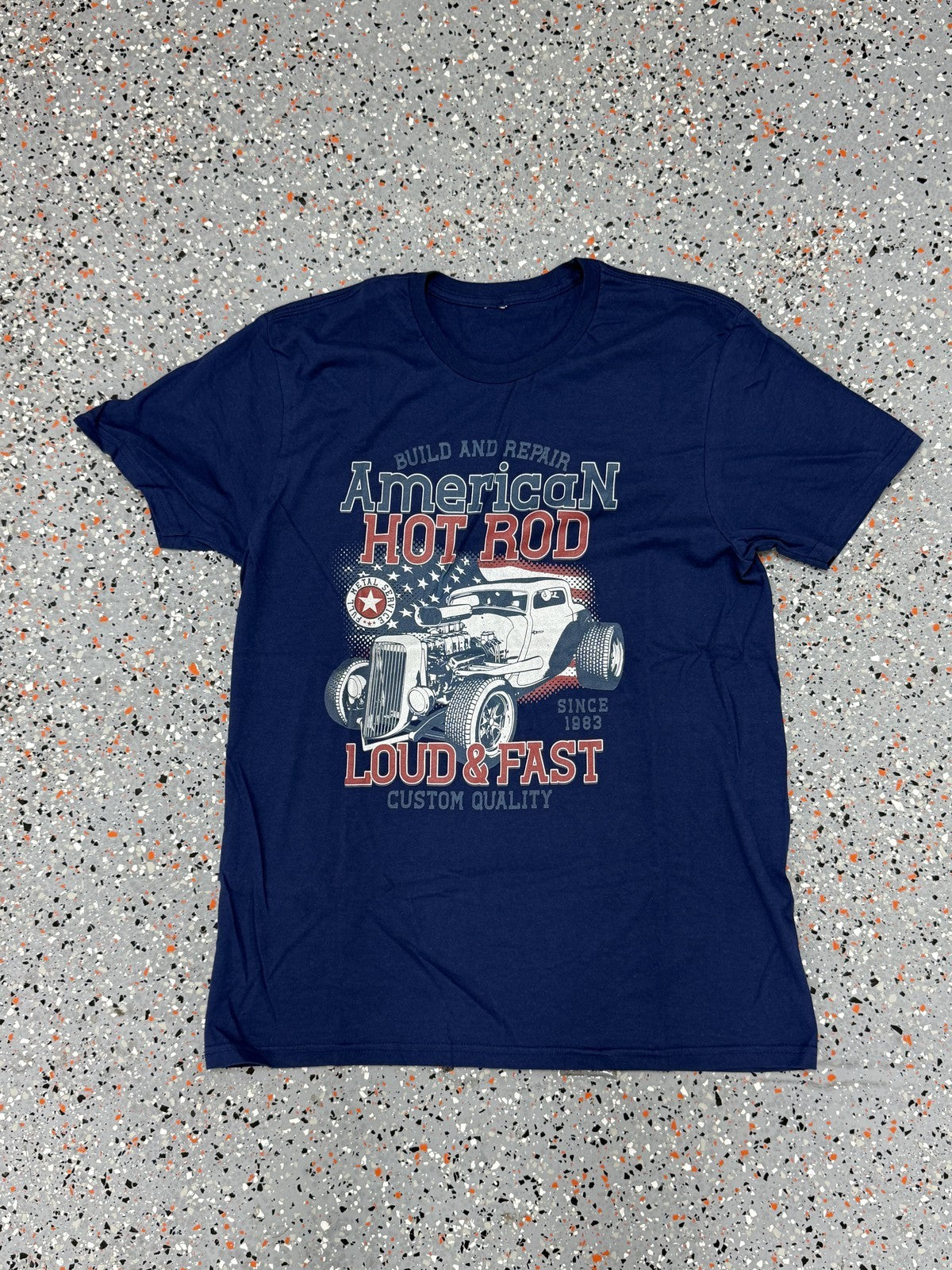 American Hot Rod 80s Rockabilly T-Shirt - M