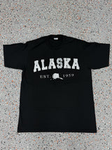 Alaska EST. 1959 Black T-Shirt - L