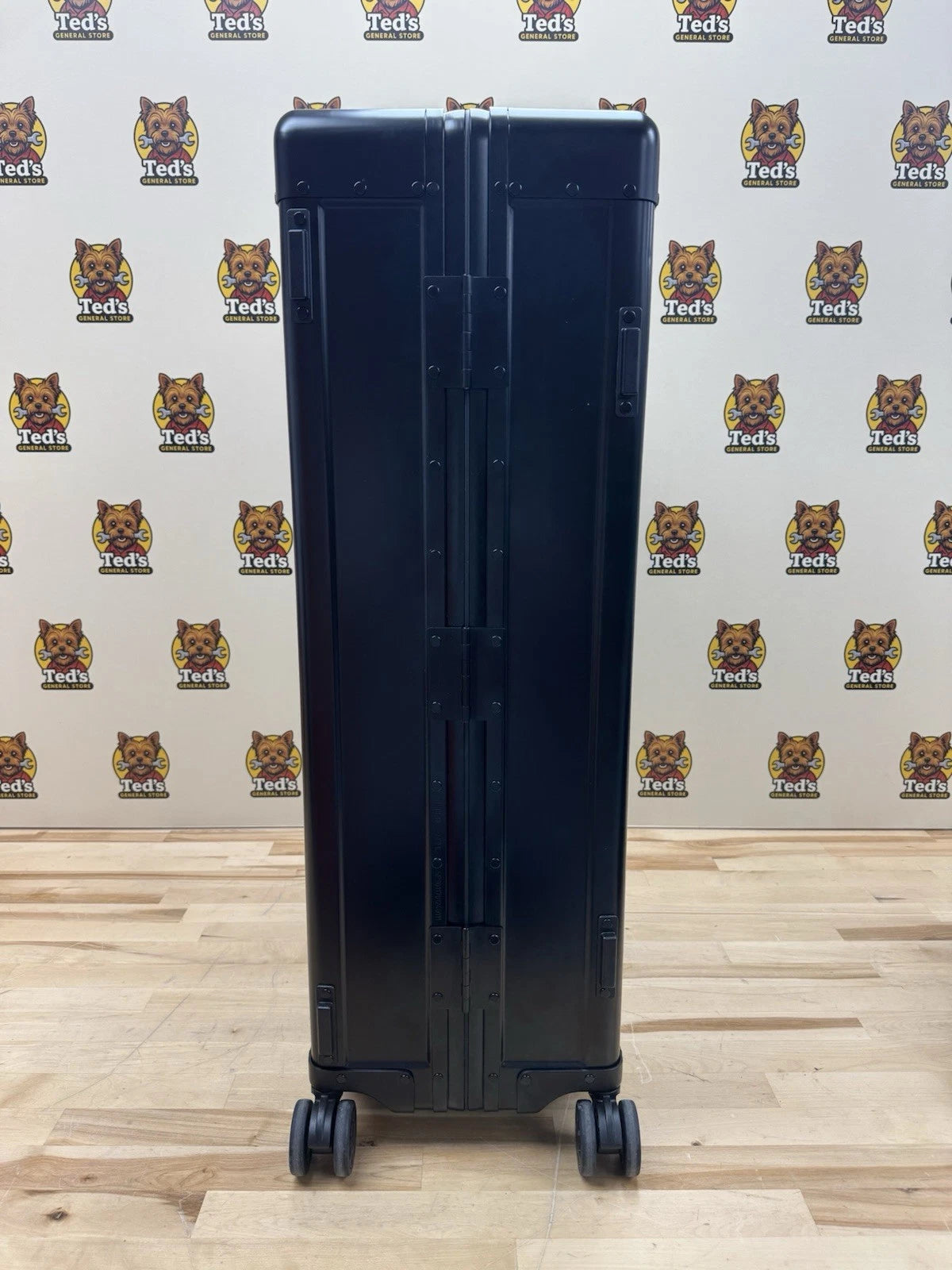90L Check In Travel Case Jet Black Luggage