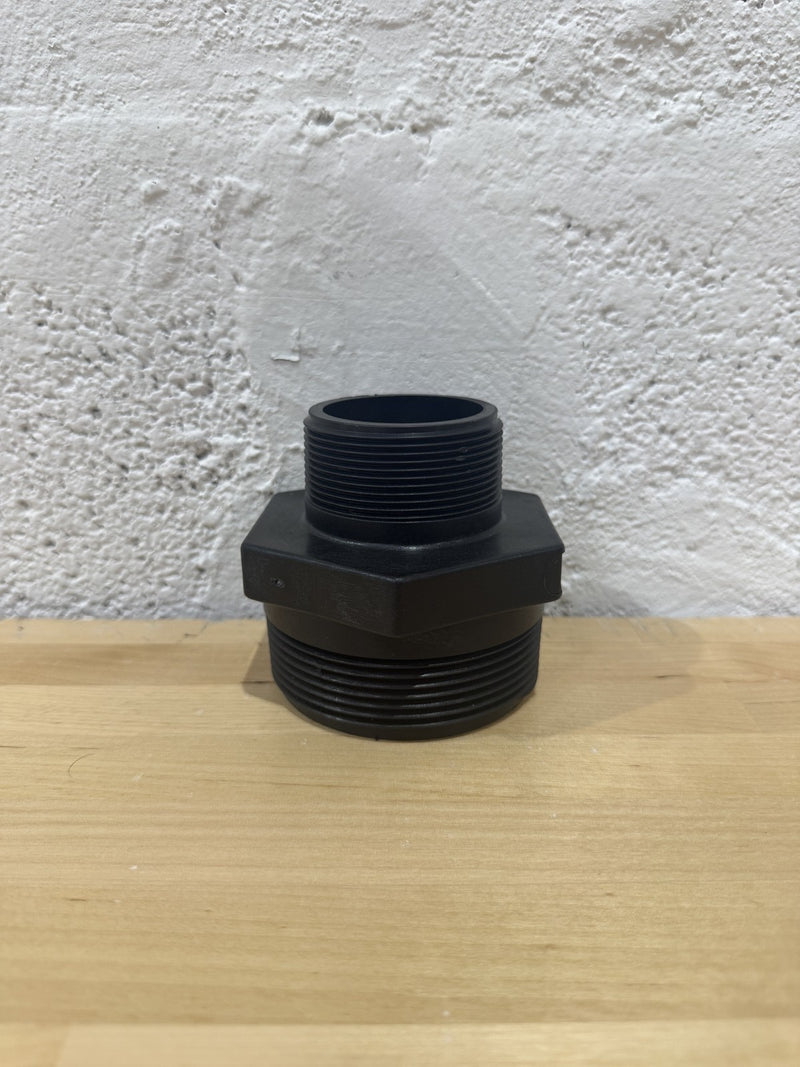 Banjo RN300-200 Polypropylene Pipe Fitting, Reducing Nipple, Schedule 80, 3" NPT