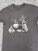 Motorcycle Sidecar Men's Print  T-Shirt - M