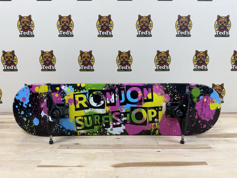 Ron Jon Surf Shop Skate Board * Signed By Ron Jon*