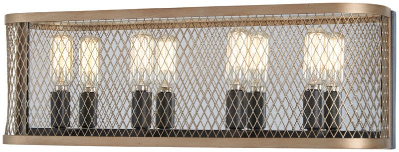 Minka Lavery 4684-107 Marsden Commons 4 Light 19-3/4"W Vanity Strip - Gold
