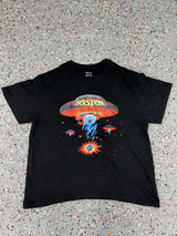 1987 Boston US Tour UFO Paper Black T-Shirt - S