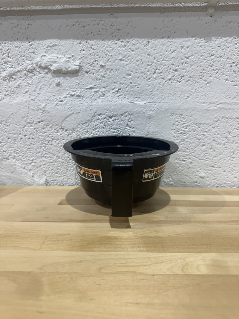 BUNN 20583.0003 SplashGard Black Plastic Funnel with Decals
