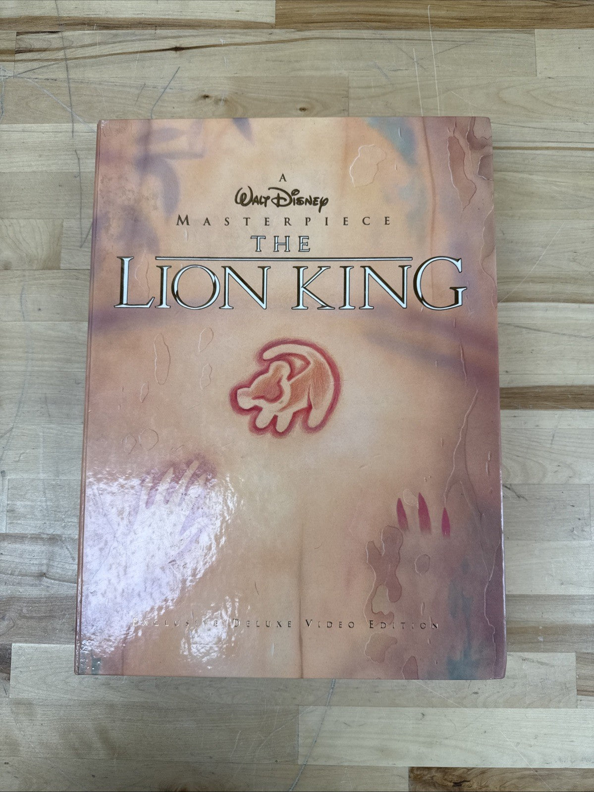 's The Lion King Lithographs And Epigraph 1995 Collector Set VHS