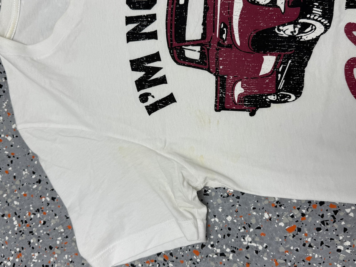 I'M NOT OLD I'M A Classic White T-Shirt - M