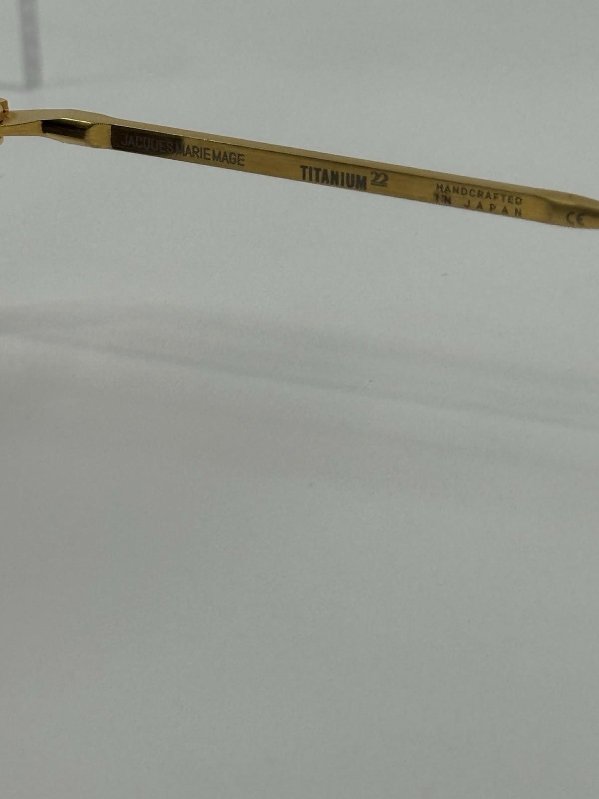 Jacques Marie Mage Oatman Sunglasses (Gold) JMMOA40