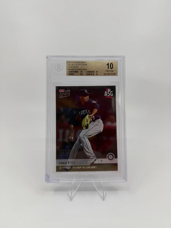 2018 Topps Now American League All-Star Reserves #AS-56 Edwin Diaz BGS 10
