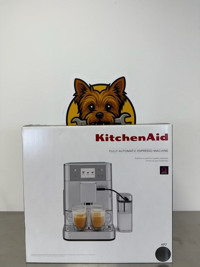 KitchenAid Fully Automatic Espresso Machine KF7 with Milk Attachment, KES8557SX