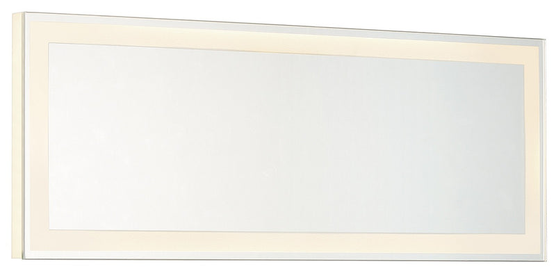 Minka Lavery 6110-0 18" W x 6-3/4" H Contemporary Rectangular - White