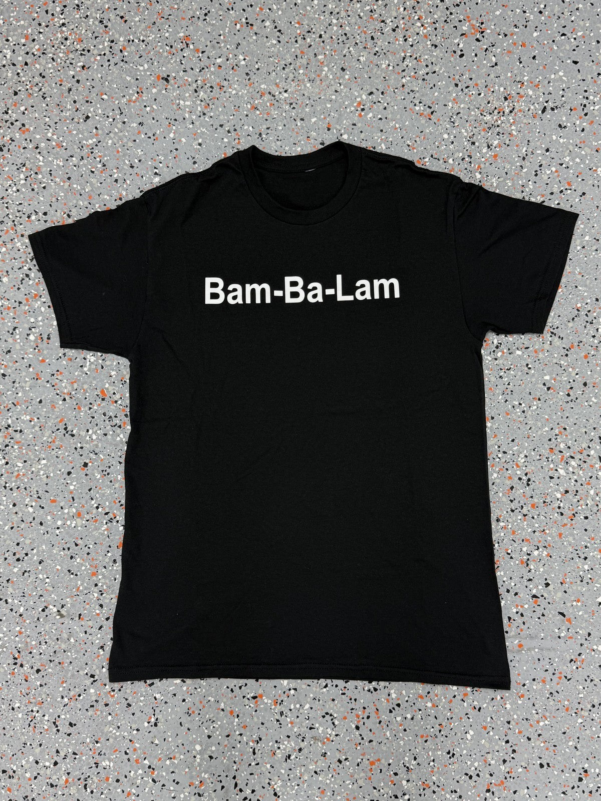 Bam-Ba-Lam (Ram Jam) Black T-Shirt - M