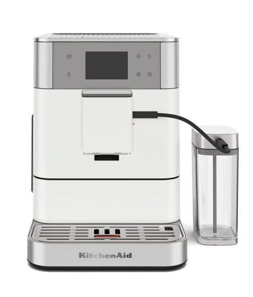 KitchenAid Fully Automatic Espresso Machine KF7, KES8557, Porcelain White