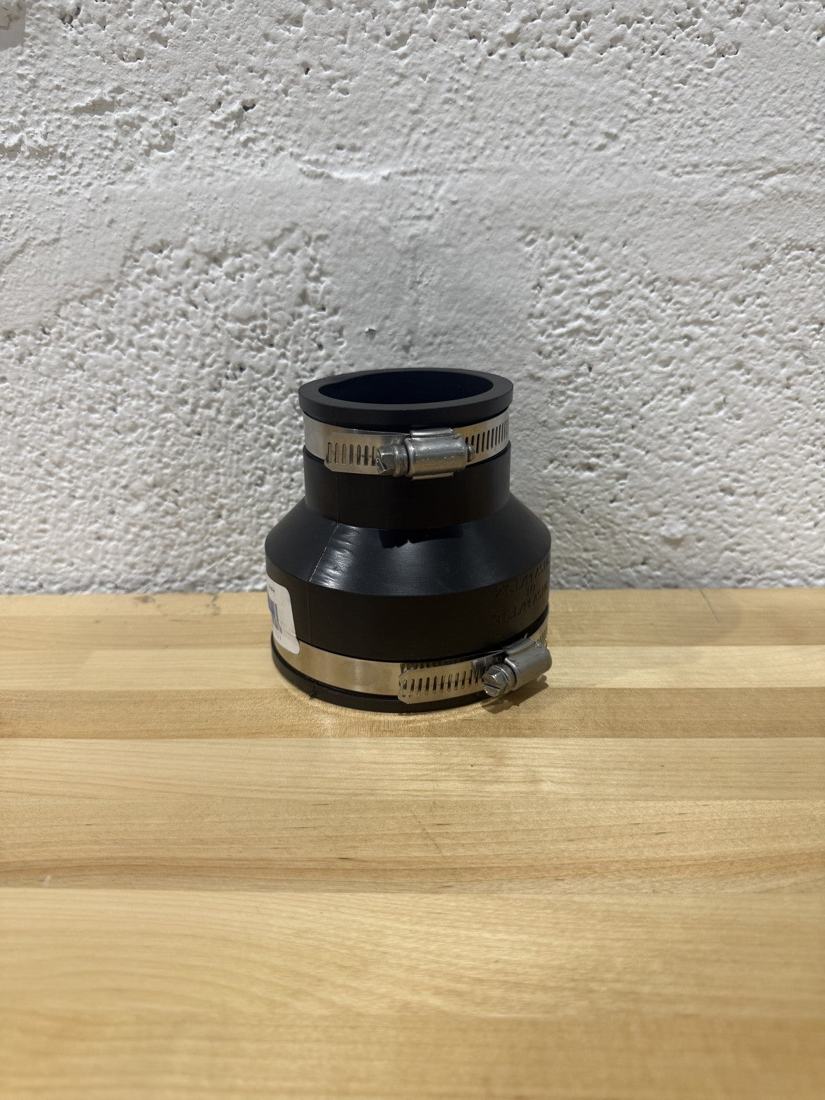 Fernco 1056-32 Reducing 3-in. x 2-in. Flexible PVC Pipe Coupling for Cast Iron a