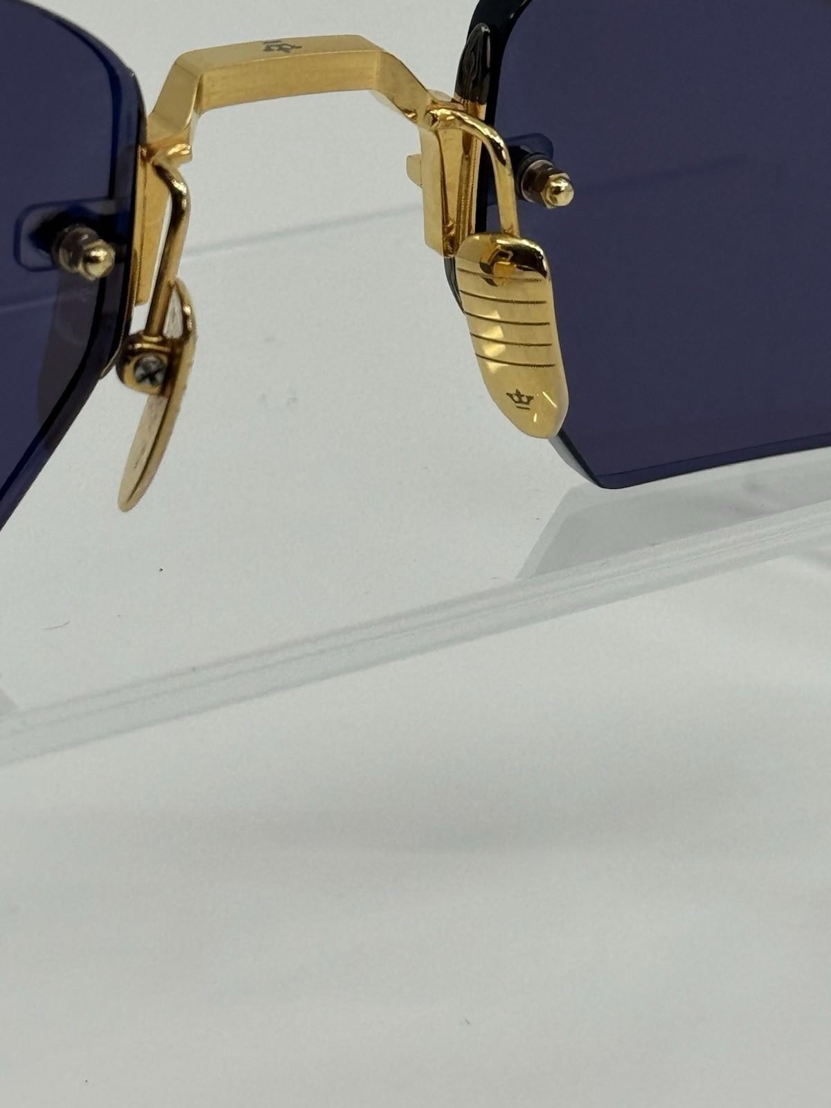 Jacques Marie Mage Oatman Sunglasses (Gold) JMMOA40