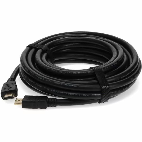 AddOn 7.62m (25ft) HDMI 1.3 Male to Male Black Cable - HDMI2HDMI25F