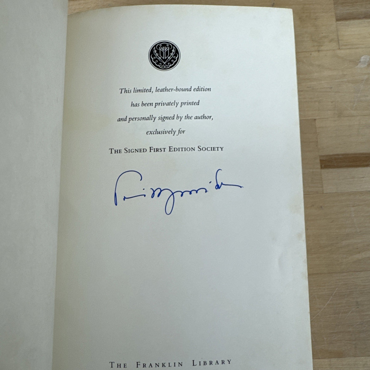Jazz by Toni Morrison (Signed)