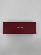 NEW! Cartier Silver/Green CT0623O-003 Glasses (Transparent Lens)